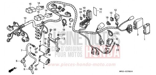 WIRE HARNESS CB500R de 1994